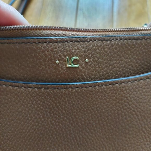 Liz Claiborne Brown Crossbody Handbag - Picture 3 of 5